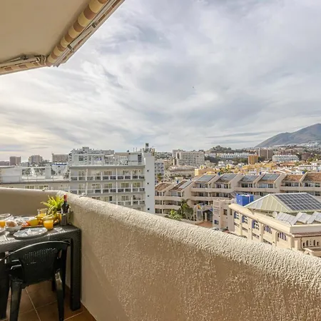 Апартаменты Hermoso En Benalbeach Con Vistas Al Mar